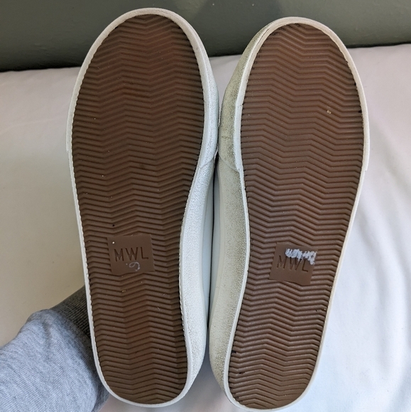 Madewell  Sidewalk Low-Top Sneakers in Leather Size 5 - Picture 9 of 10